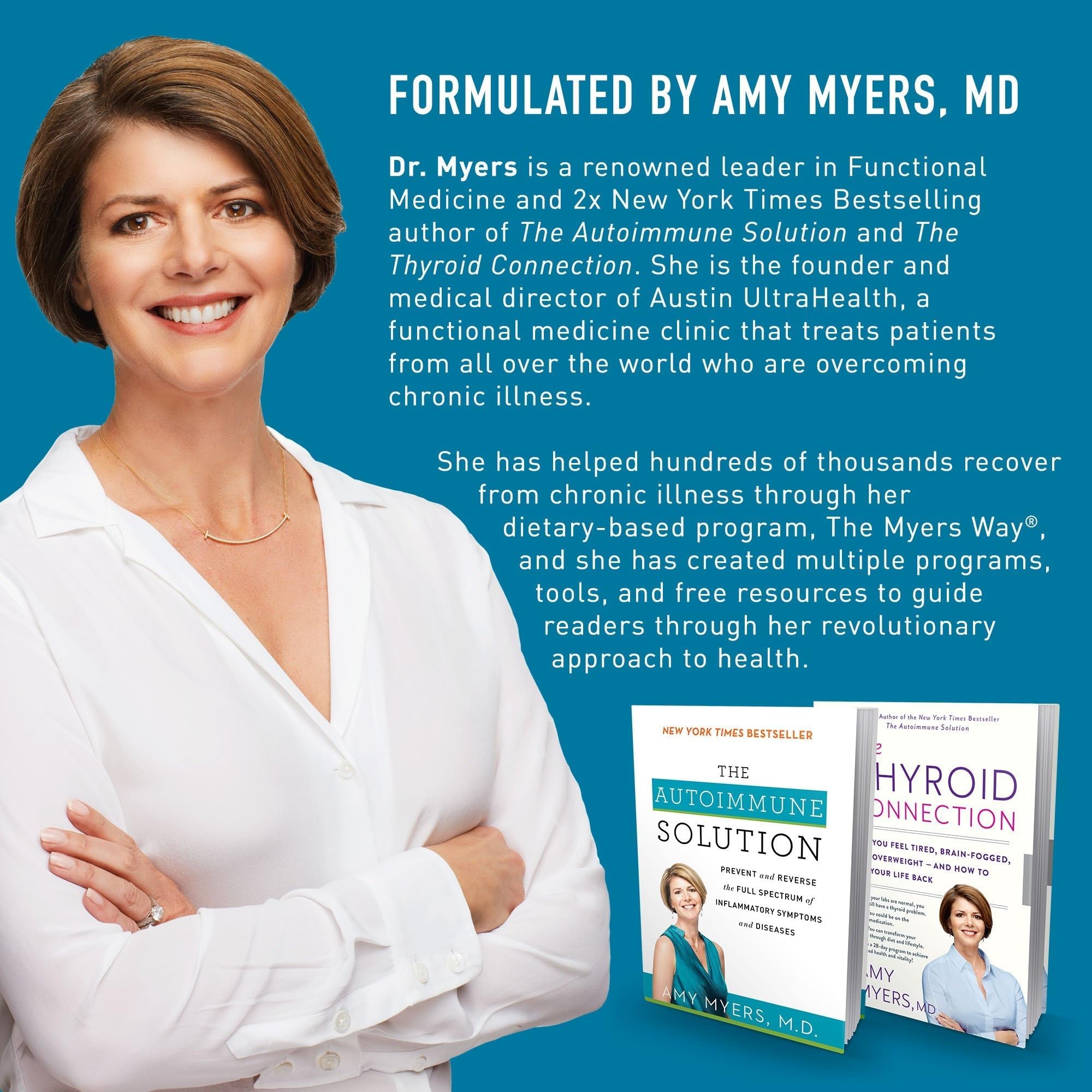 Amy Myers MD liposomal vitamin C packaging box with product details