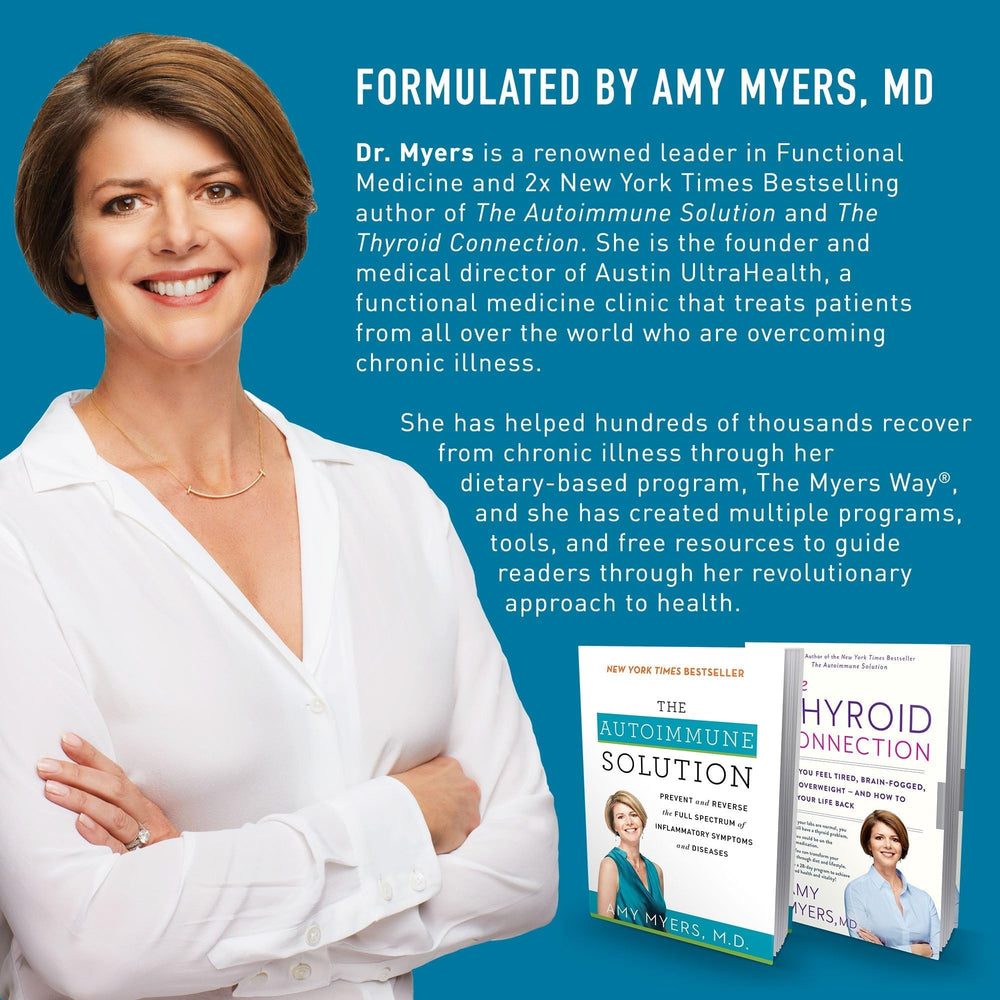 Amy Myers MD liposomal vitamin C packaging box with product details