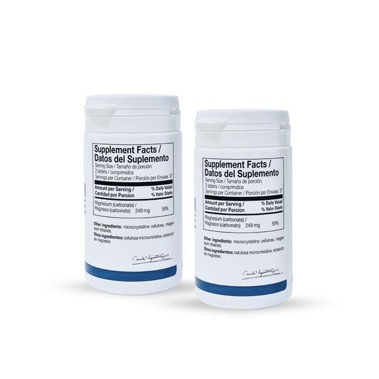 Ana María Lajusticia Magnesium Carbonate—gluten-free and vegan for diverse diets.