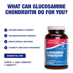 Anabolic Laboratories Advanced Glucosamine packaging suggests reliable, high-strength formula