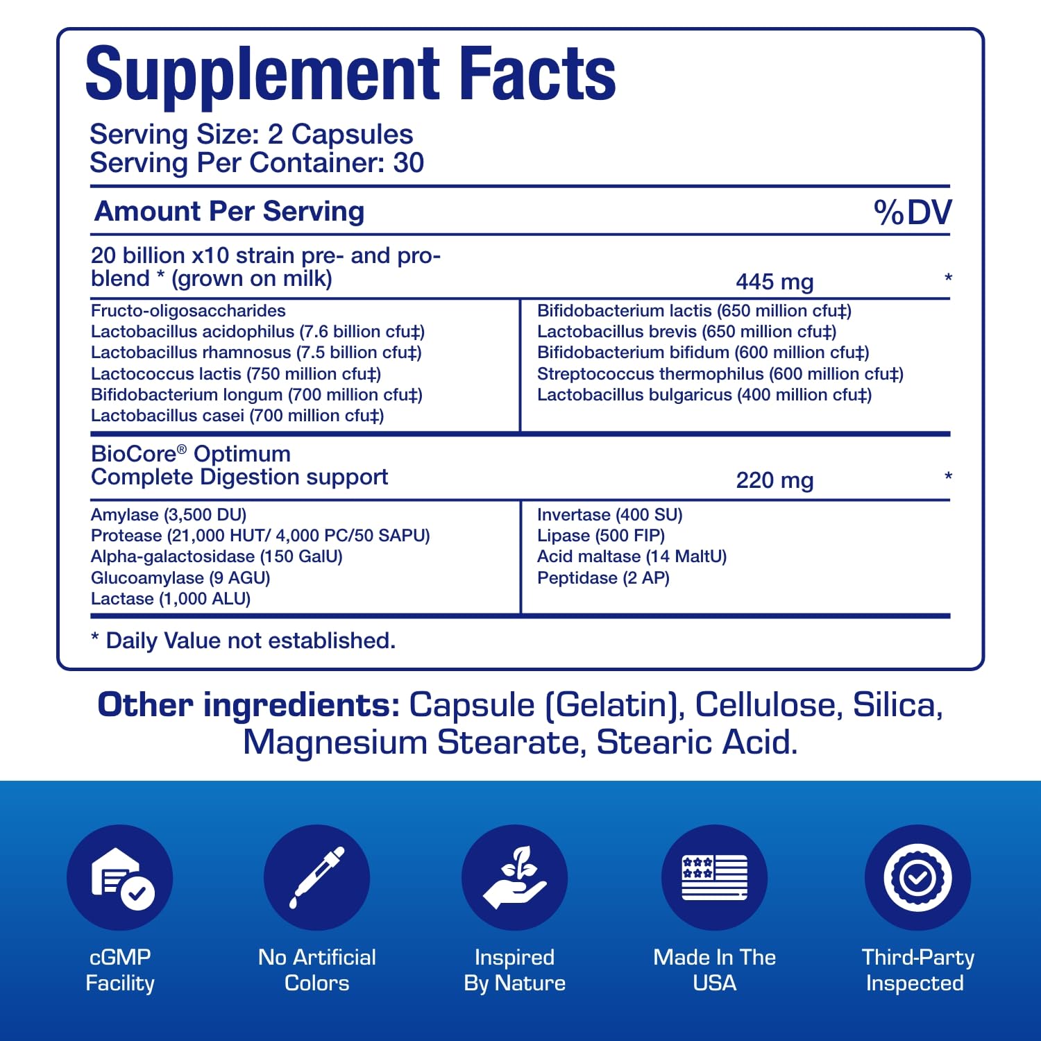 Anabolic Laboratories broad-spectrum enzymes visual conveying comprehensive digestion support.