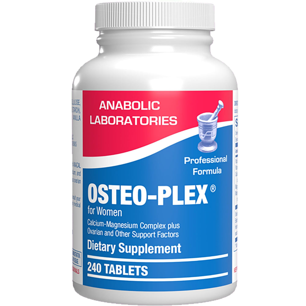 Anabolic Laboratories Osteo-Plex bottle front view for bone support.