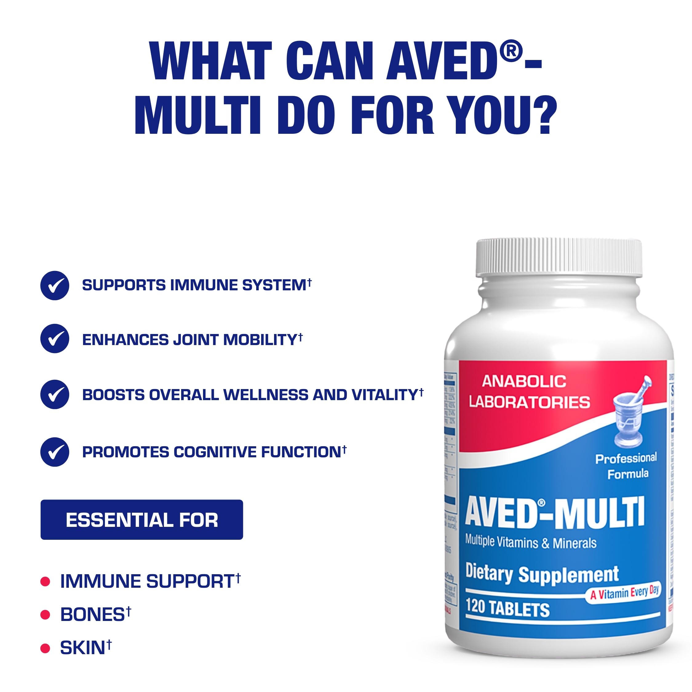 Anabolic Laboratories 30-in-1 bottle in hand conveys portable daily supplementation