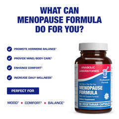 Black Cohosh root image from Anabolic Laboratories for natural menopause comfort.