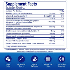Anabolic Laboratories capsules being poured to illustrate everyday calcium intake during meals.