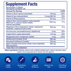 Anabolic Laboratories Clinical Calcium Complex bottle pouring capsules into a measuring spoon.