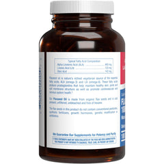 Anabolic Laboratories flaxseed oil packaging shot conveys premium product design