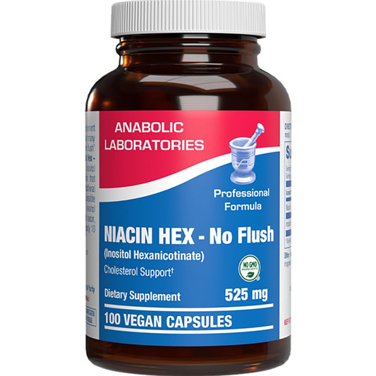 Anabolic Laboratories High Absorption Vitamin B3 bottle for daily heart and nerve support