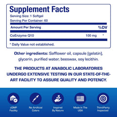 Anabolic Laboratories labeling in a USA facility emphasizes quality control.