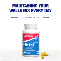 Pro ENZ Joint Support bottle on table suggesting daily wellness routine