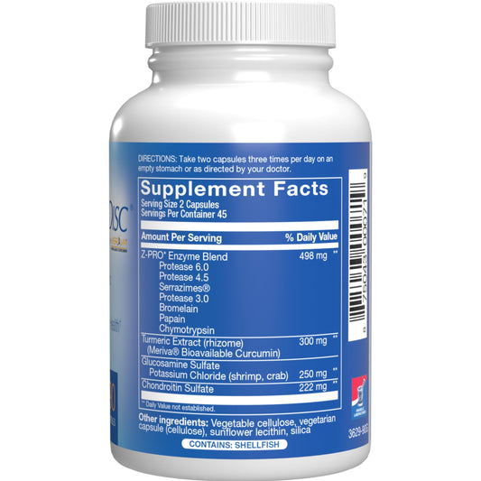 Anabolic Nutra Disc capsules close-up for easy swallowing and consistent dose