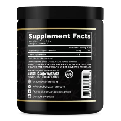 Anabolic Warfare Creatine Carnage shaker blends smoothly with any drink, no chalkiness.