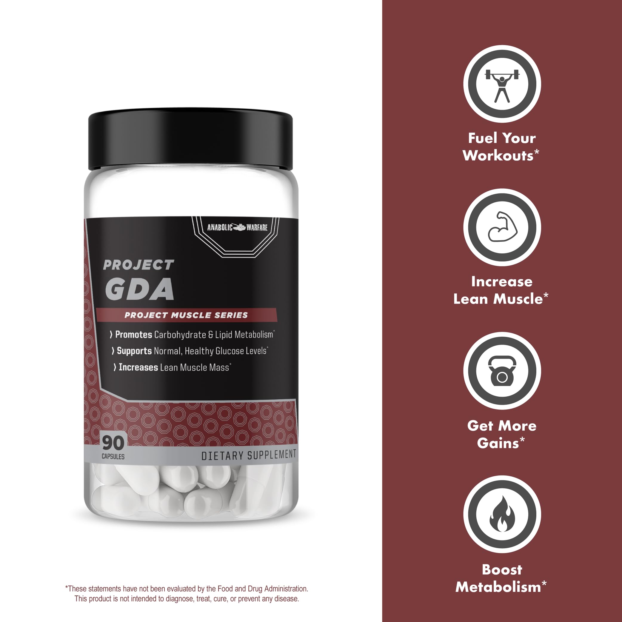 Anabolic Warfare Project GDA powder being poured into a shaker for mixing.