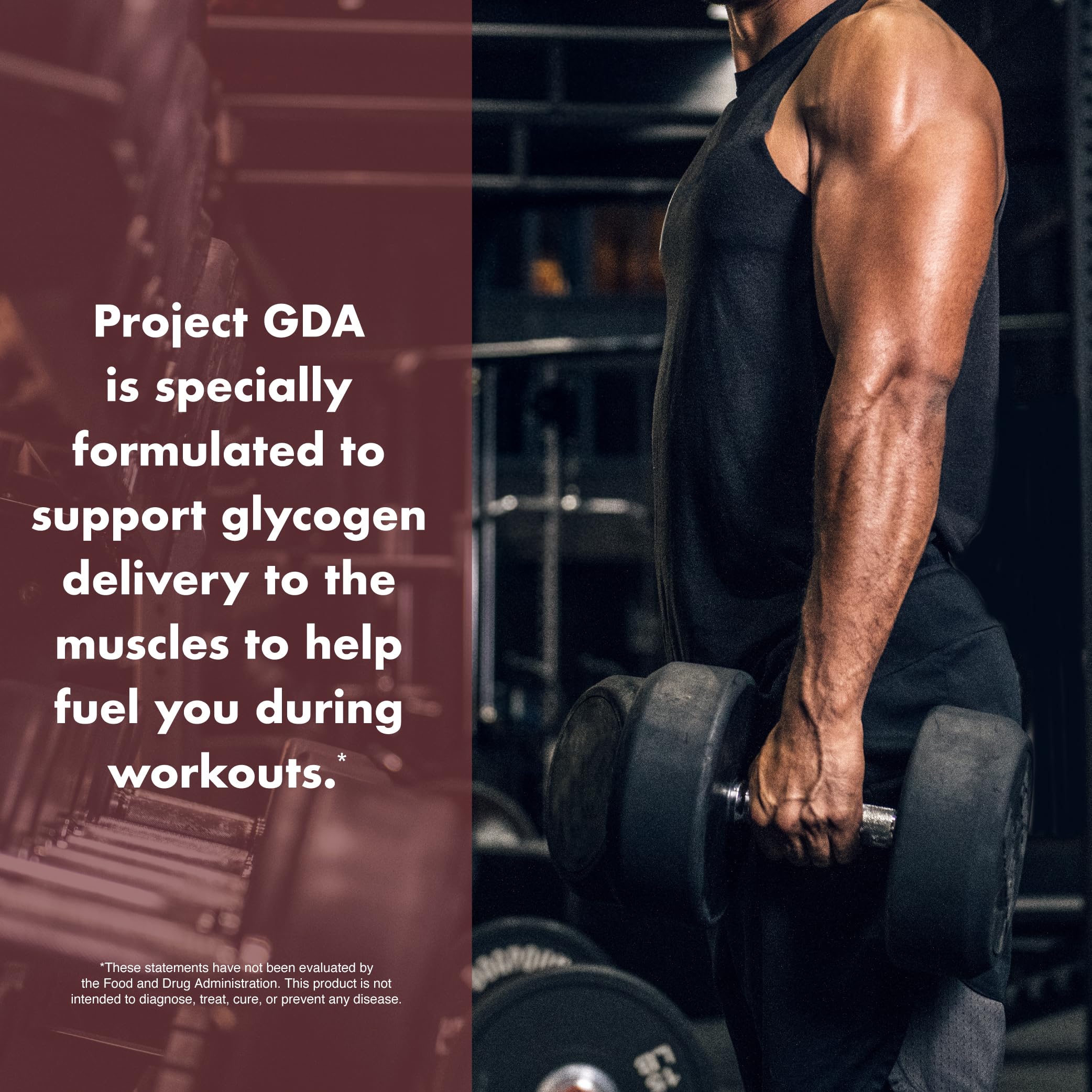 Anabolic Warfare Project GDA powder being stirred for easy preparation.