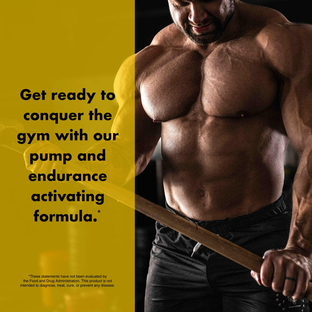 Anabolic Warfare Pump Lord flavor splash showcasing blackberry lemonade taste.