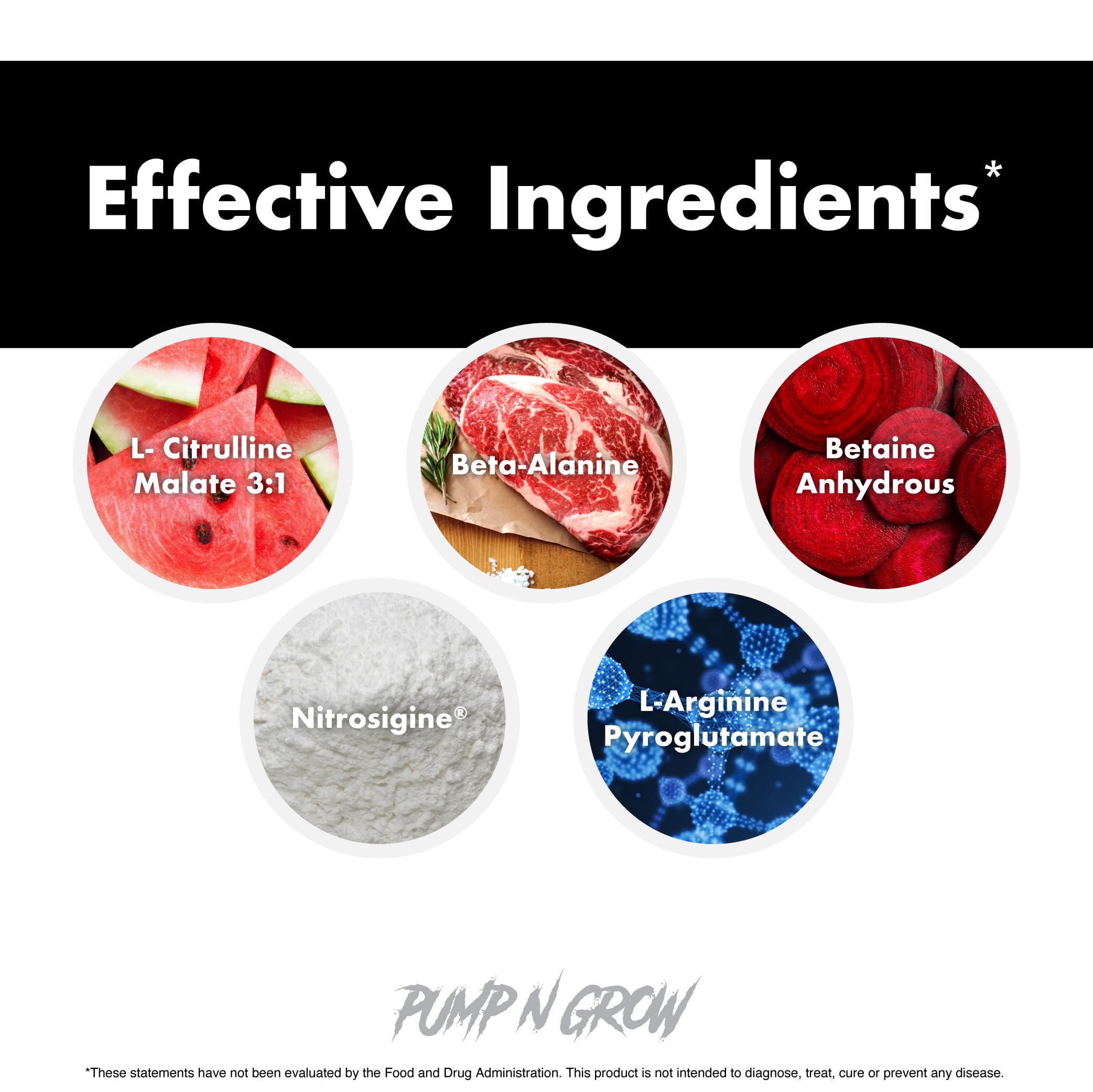 Fruit Explosion flavor powder in a glass beside Pump-N-Grow for taste preview.