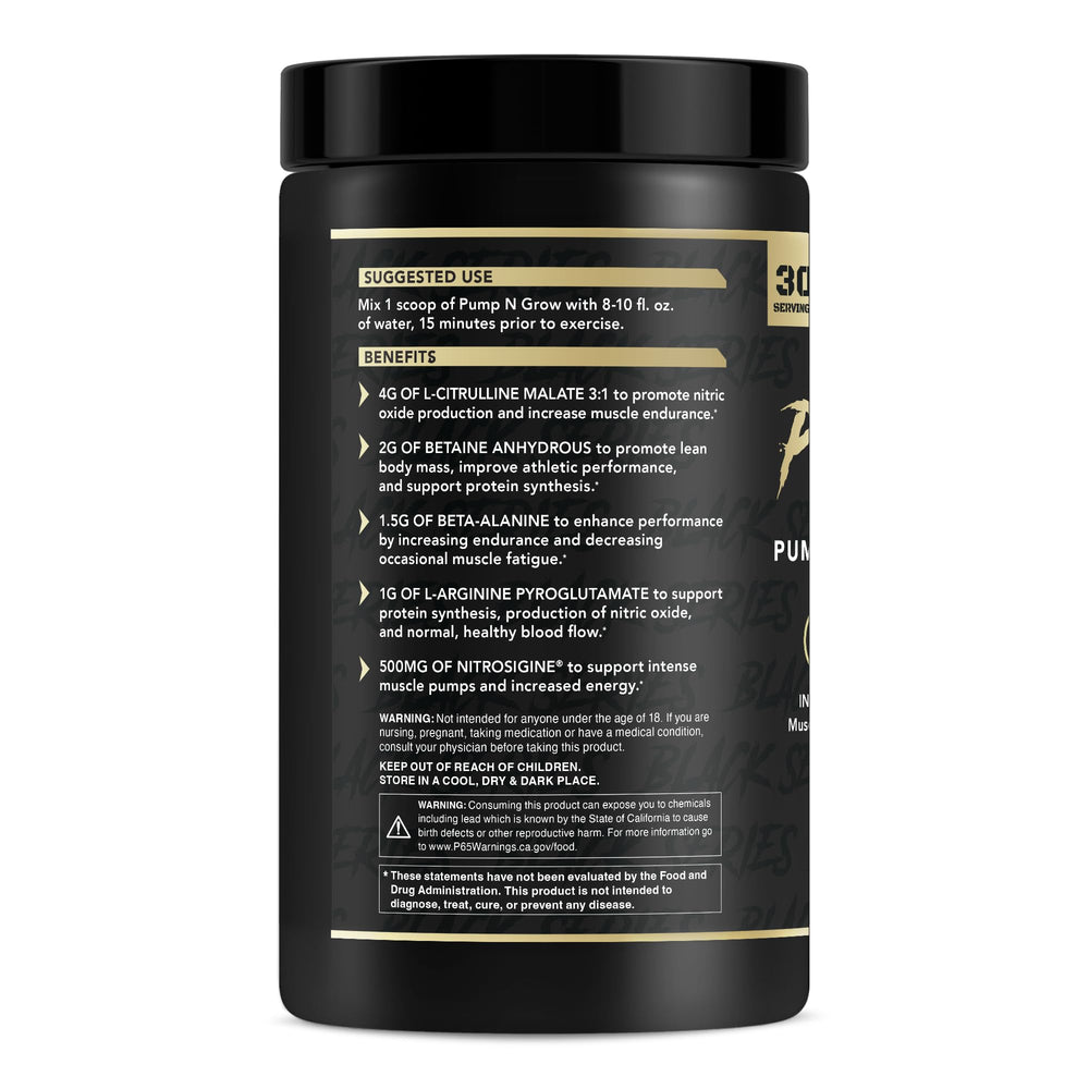 Anabolic Warfare Pump-N-Grow scoop ready for a one-scoop serving.