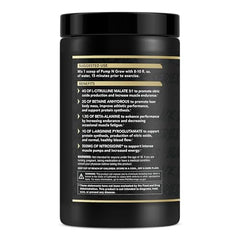 Pump-N-Grow tub front view with Fruit Explosion branding for muscle pumps during training.
