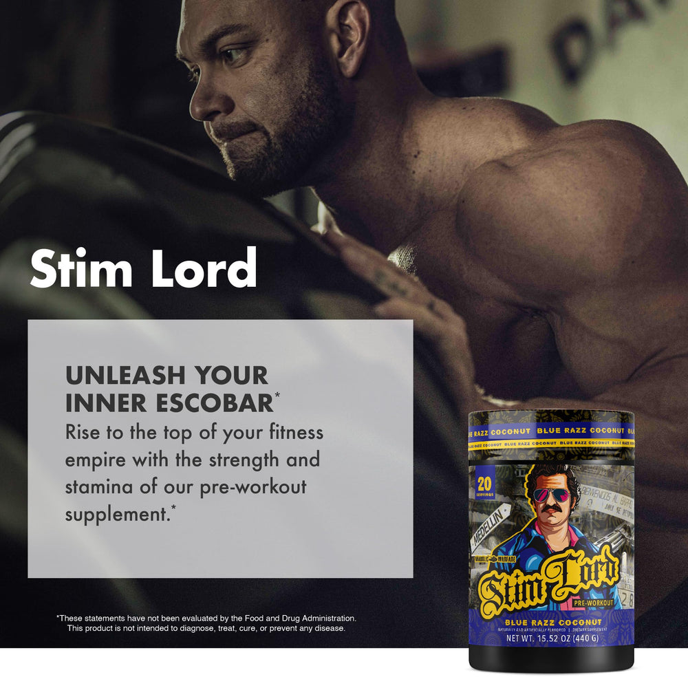 Lifestyle shot of athletes using Stim Lord pre-workout