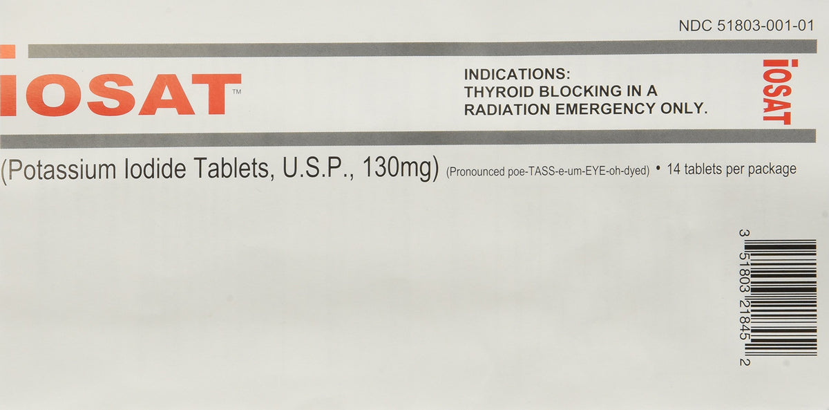 ANBEX iOSAT packaging shows five packs for easy distribution and stock.