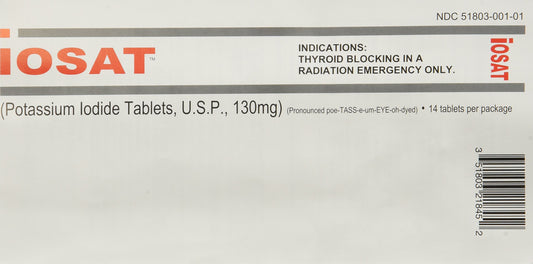 ANBEX iOSAT packaging shows five packs for easy distribution and stock.