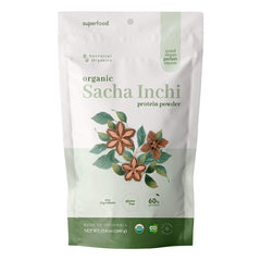 Ancestral Organics Sacha Inchi protein tub front for a protein-packed smoothie base