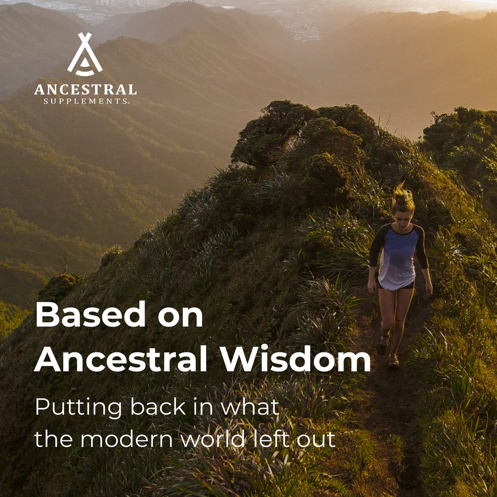 Ancestral Supplements Tripe nutrition facts panel reveals purity and dosage details