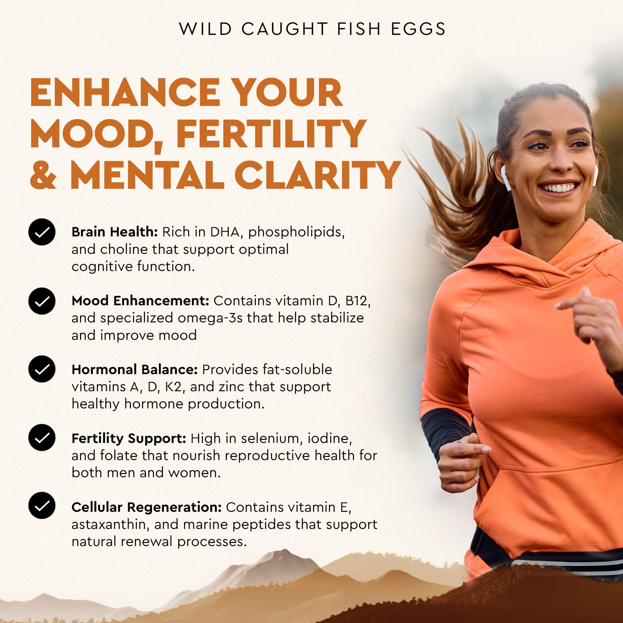 Ancestral Supplements Wild Caught Fish Eggs MSC-certified seal signals responsible sourcing