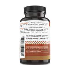 Six-mushroom blend packaging from Ancient Bliss highlights immune and cognitive potential