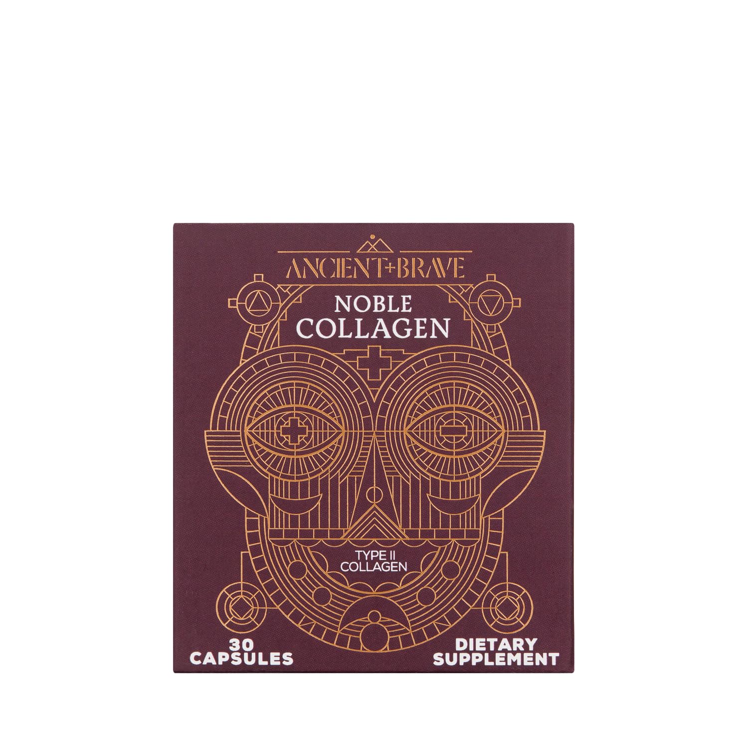 Ancient + Brave Noble Collagen wellness routine scene.