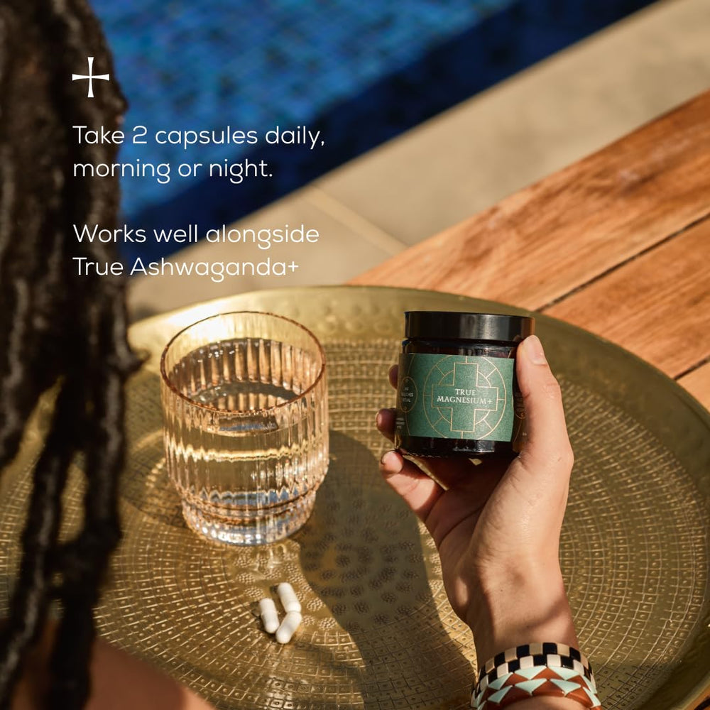 Ancient + Brave bottle shell image emphasizes vegan formulation.