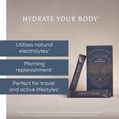 True Hydration packet with scoop for quick daily use