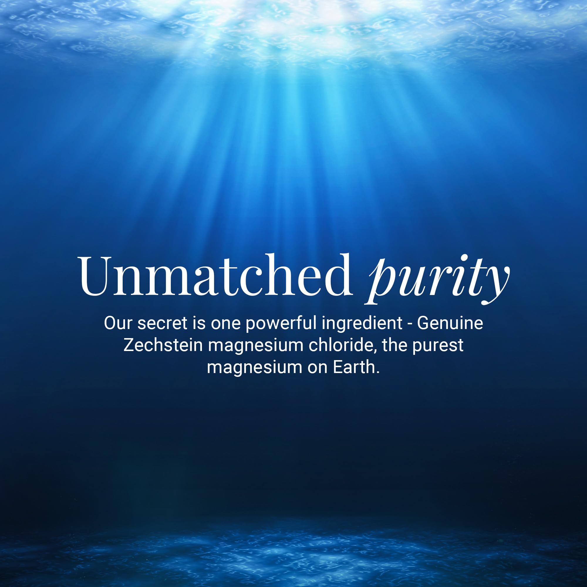 Ancient Minerals Goodnight Lotion OptiMSM and melatonin components support a calming routine.
