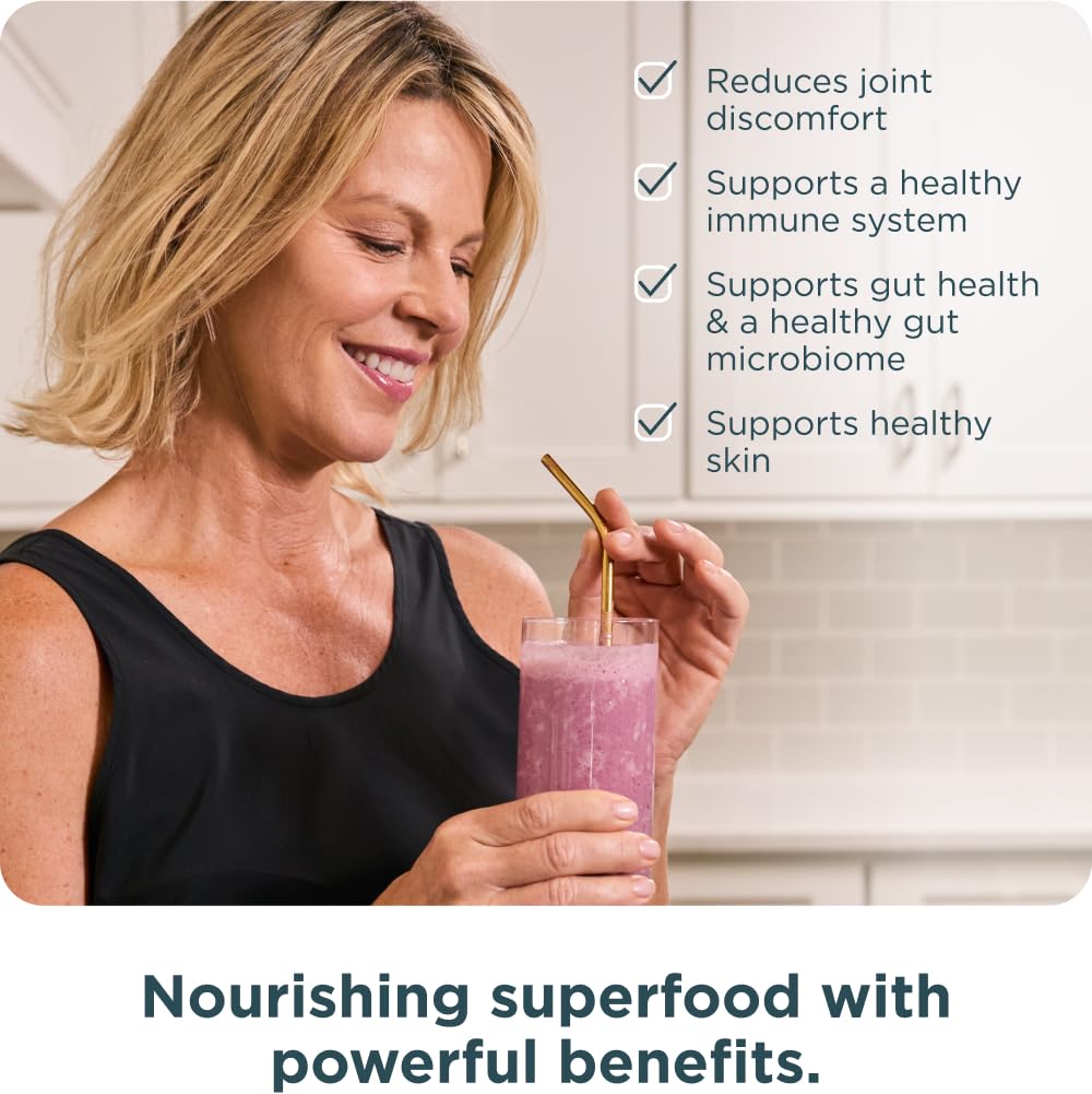 Ancient Nutrition Bone Broth Protein Pure powder prepared for everyday use.