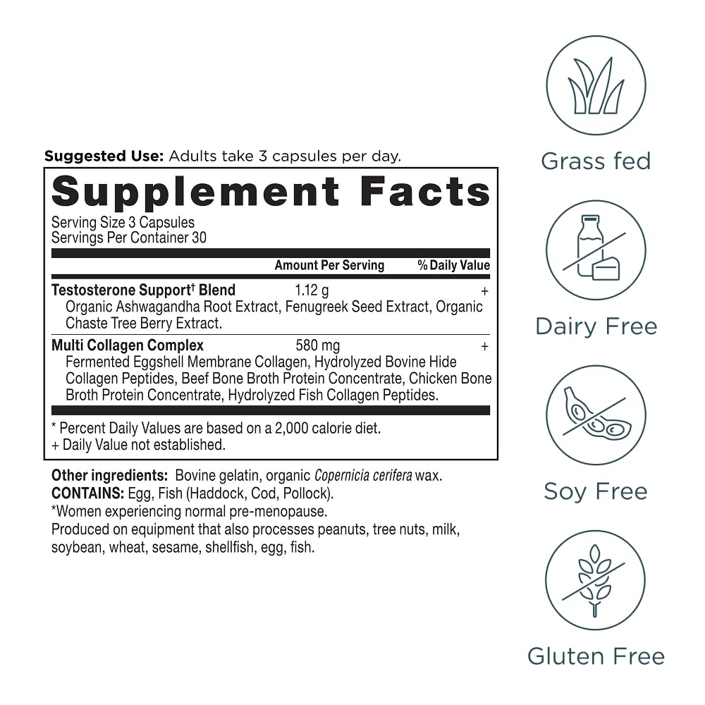 Ancient Nutrition chaste tree berry extract with supplement bottle.