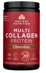 Ancient Nutrition collagen powder mixed with coffee or tea for convenient protein.