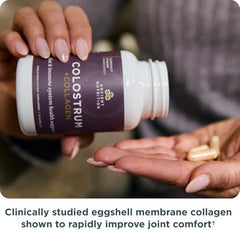 Ancient Nutrition capsules close up for convenient daily supplementation
