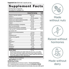 Ancient Nutrition bottle highlights Dong Quai Root in the TCM blend for balance
