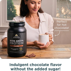 Ancient Nutrition keto-friendly bone broth powder with smoothie ideas