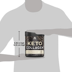 USA-made KetoCOLLAGEN bottle demonstrating domestic production