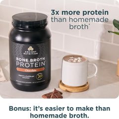 Ancient Nutrition non-GMO hormone-free badge signals trusted ingredients