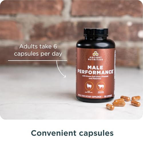 Ancient Nutrition Organs 180-count bottle with quality seals and label.