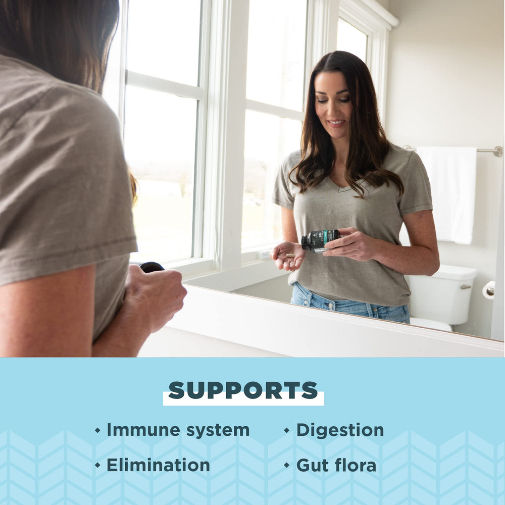 Ancient Nutrition Probiotics bottle label highlighting 25B CFU and shelf-stable formula