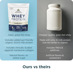 Ancient Nutrition shaker with protein shake for convenient post-workout nutrition.