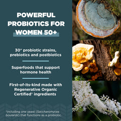 Dosing instructions image for Ancient Nutrition Probiotics 50+ daily use.