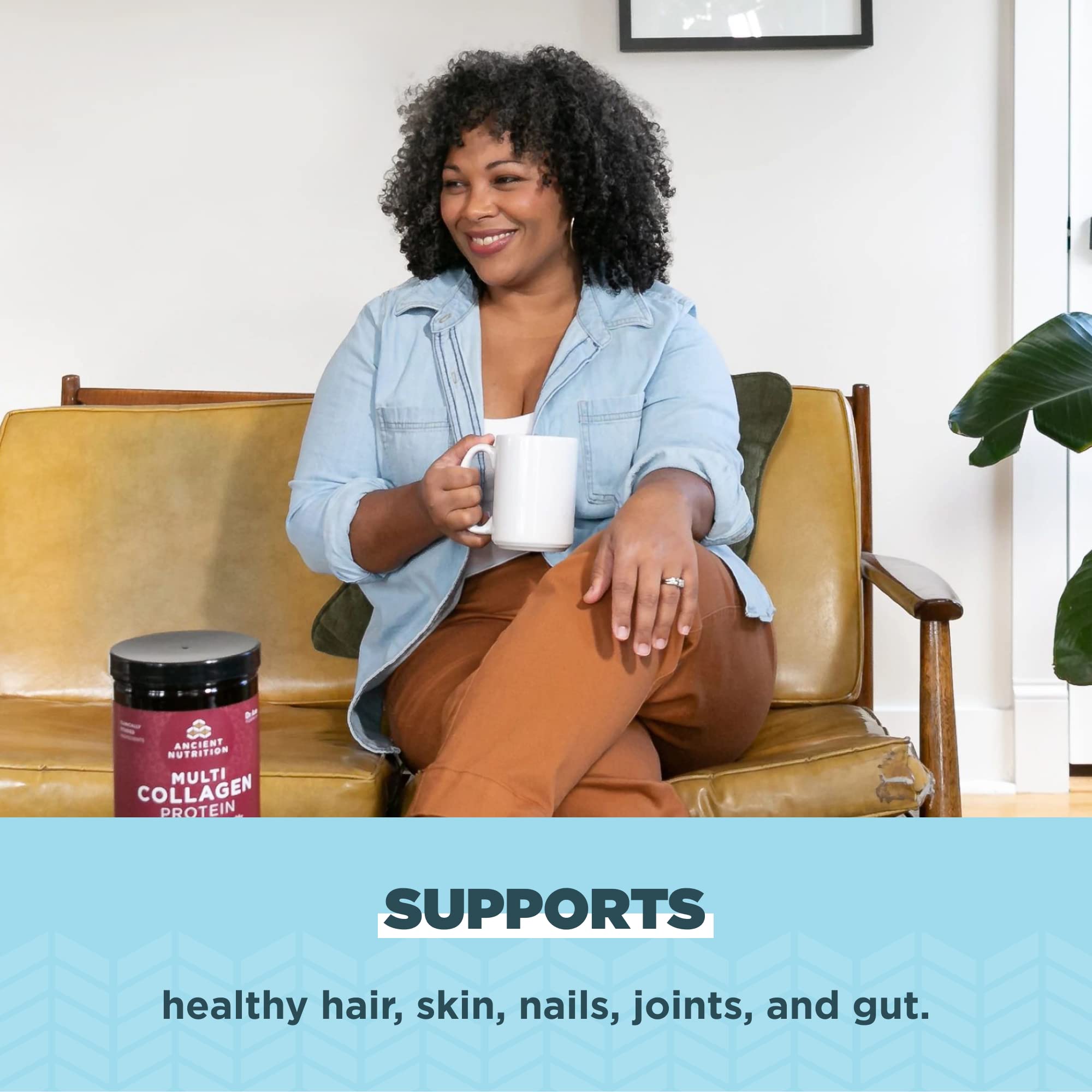 Ancient Nutrition SBO probiotics label with gut-friendly blend.