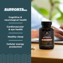 Ancient Nutrition TCM blend with Dong Quai for traditional wellness.