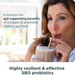 Ancient Nutrition unflavored collagen blends into any drink.