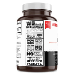 Ancient Origins bottle emphasizing non-GMO and pure ingredients.