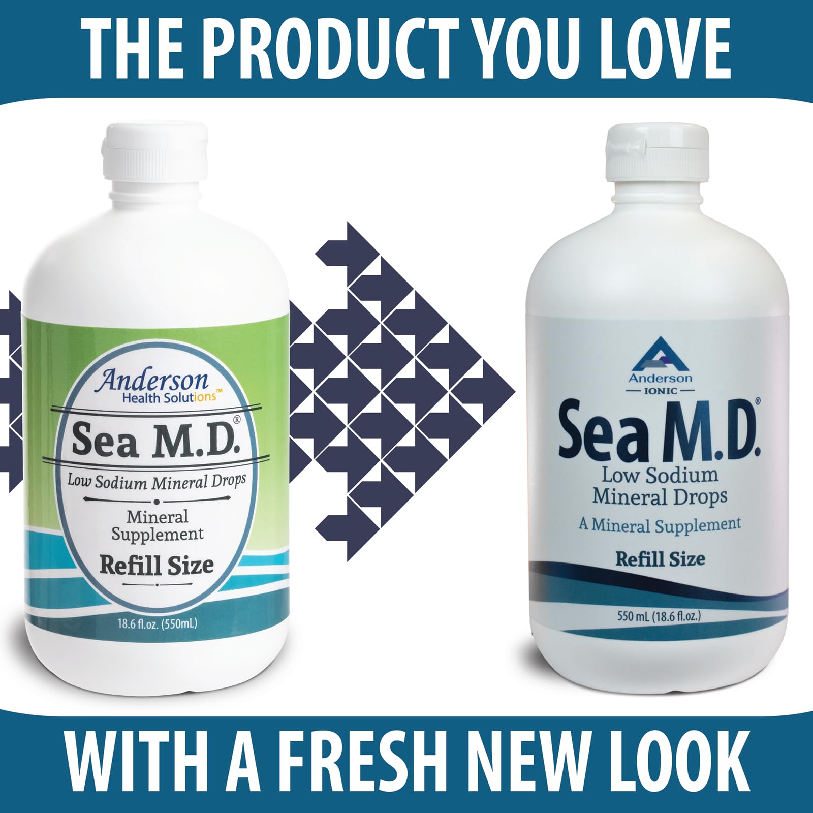 Anderson Sea M.D. bottle cap closed for controlled drop dispensing